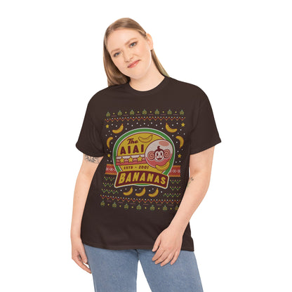 Aiai Bananas Ugly Sweater Unisex T-Shirt