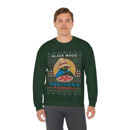 Ornitier Pizzeria Ugly Sweater Crewneck Sweatshirt