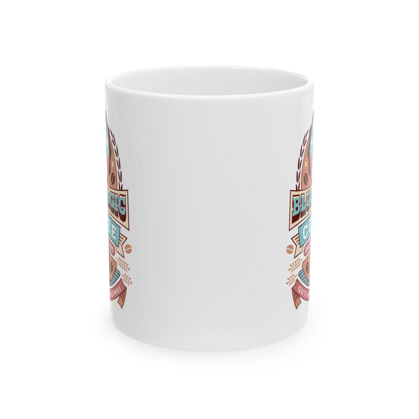 Quina Quen Coffee Vintage Ceramic Mug