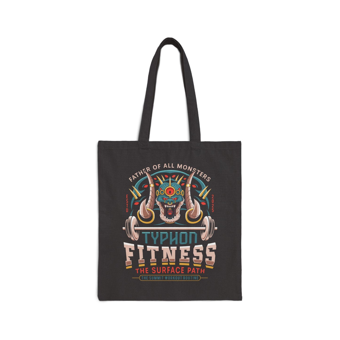 Father Of All Monsters Fitness Emblem Tote Bag