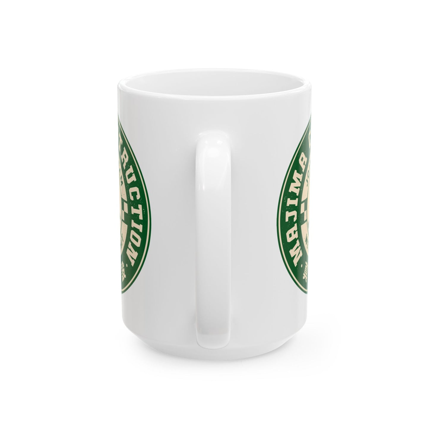 Majima Construction Emblem Ceramic Mug