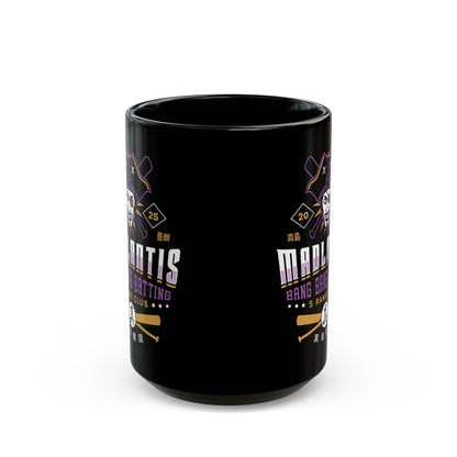 Madlantis Batting Emblem Black Mug