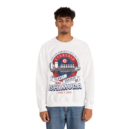 Ishimura Vintage Emblem Unisex Crewneck Sweatshirt