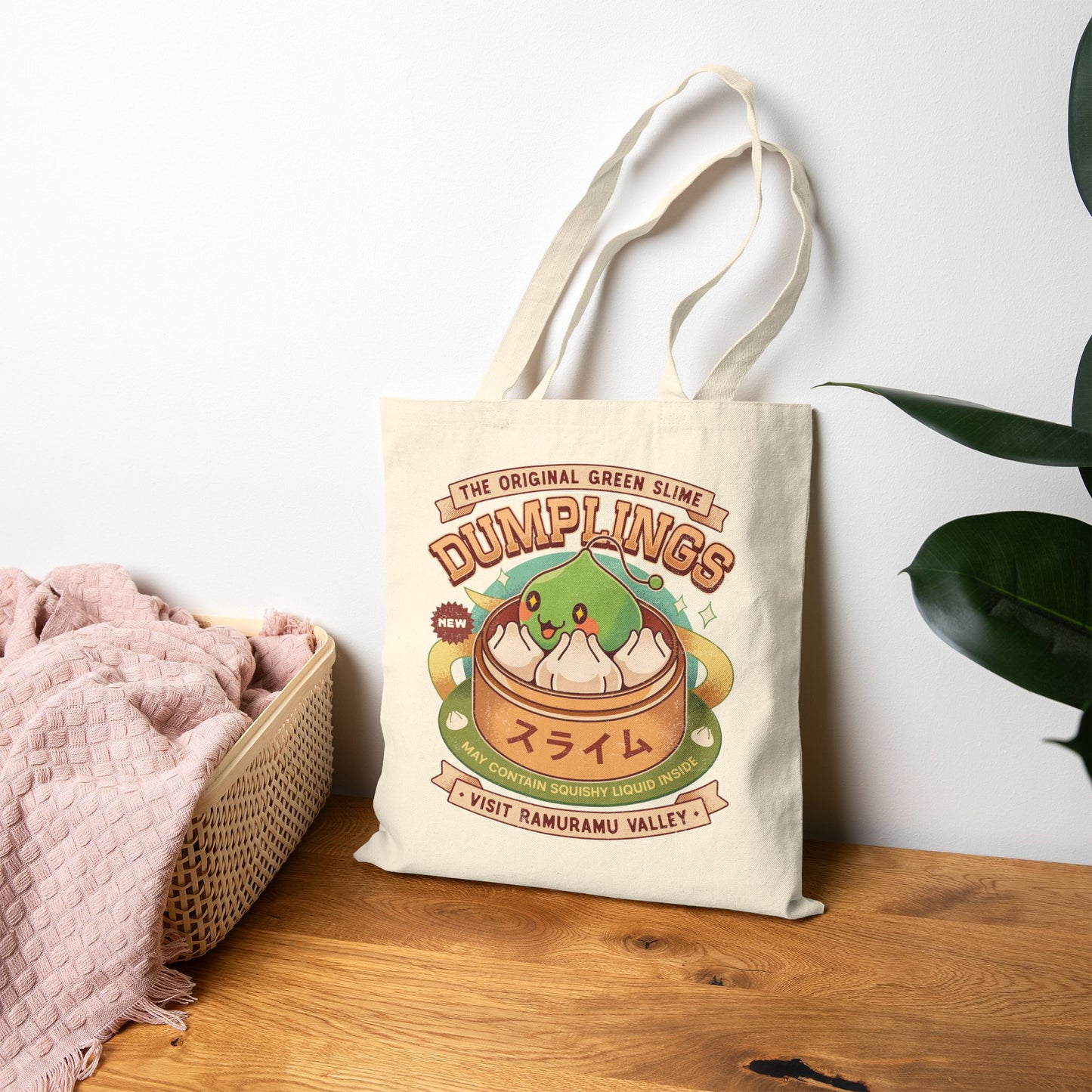 Ramuramu Valley Dumplings Vintage Tote Bag