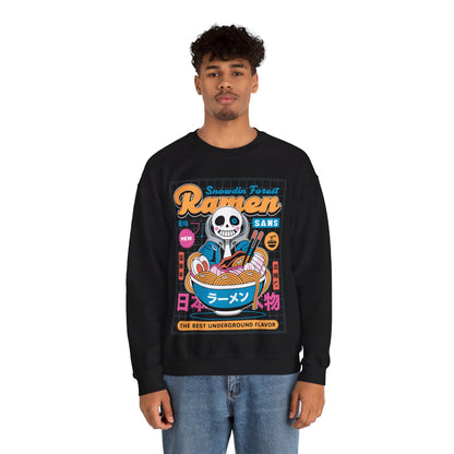 Snowdin Forest Ramen Aesthetic Crewneck Sweatshirt
