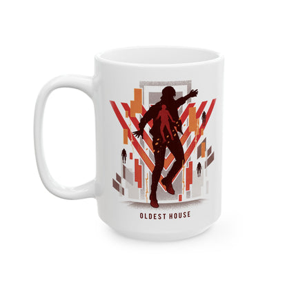 Paranatural Oldest House Building Ceramic Mug