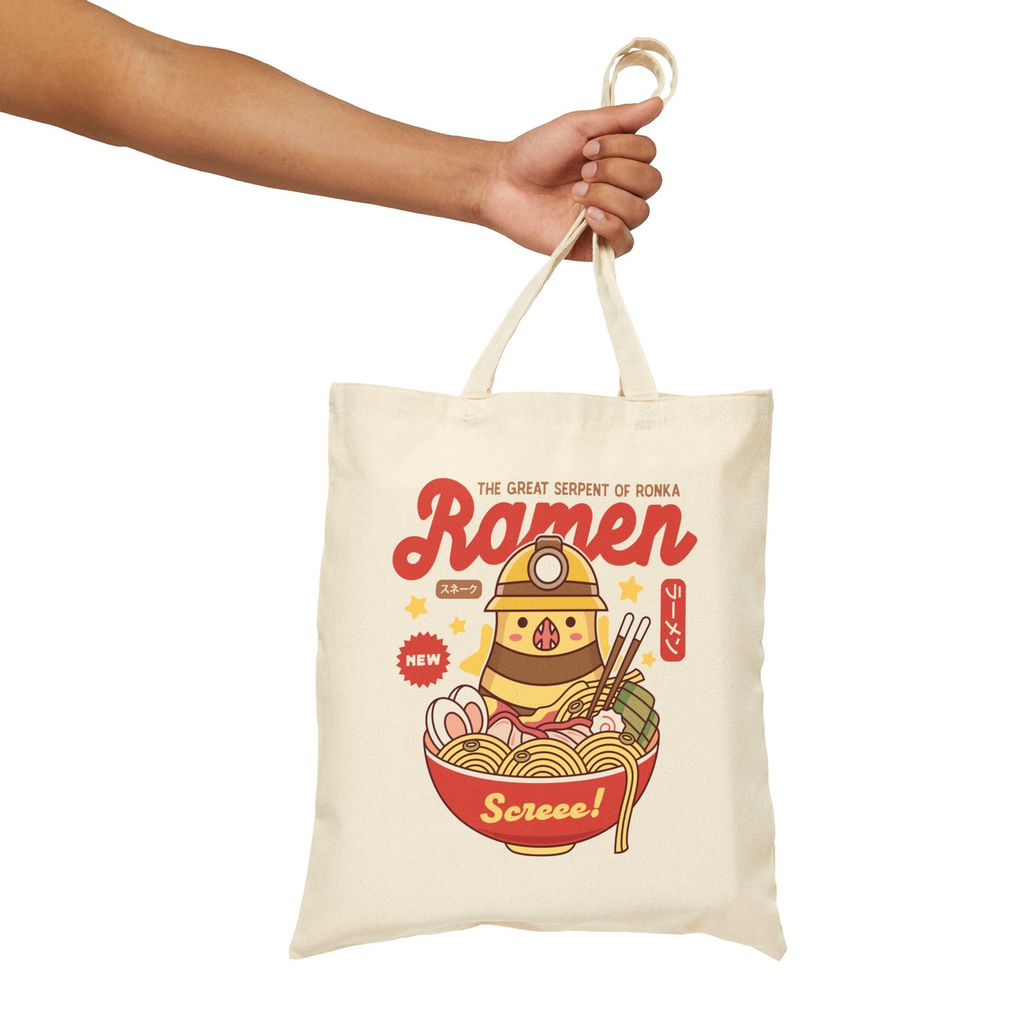 Serpent Of Ronka Ramen Canvas Tote Bag