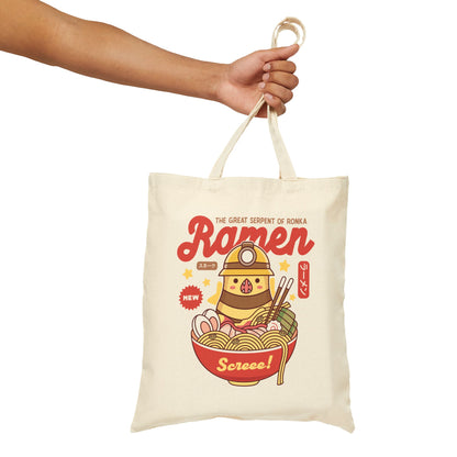 Serpent Of Ronka Ramen Canvas Tote Bag