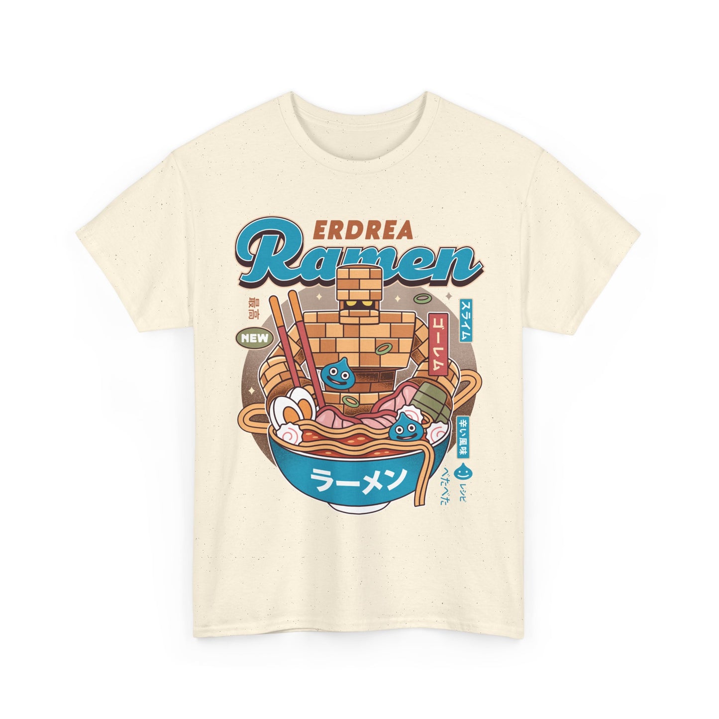Erdrea Monsters Ramen Vintage Unisex T-Shirt