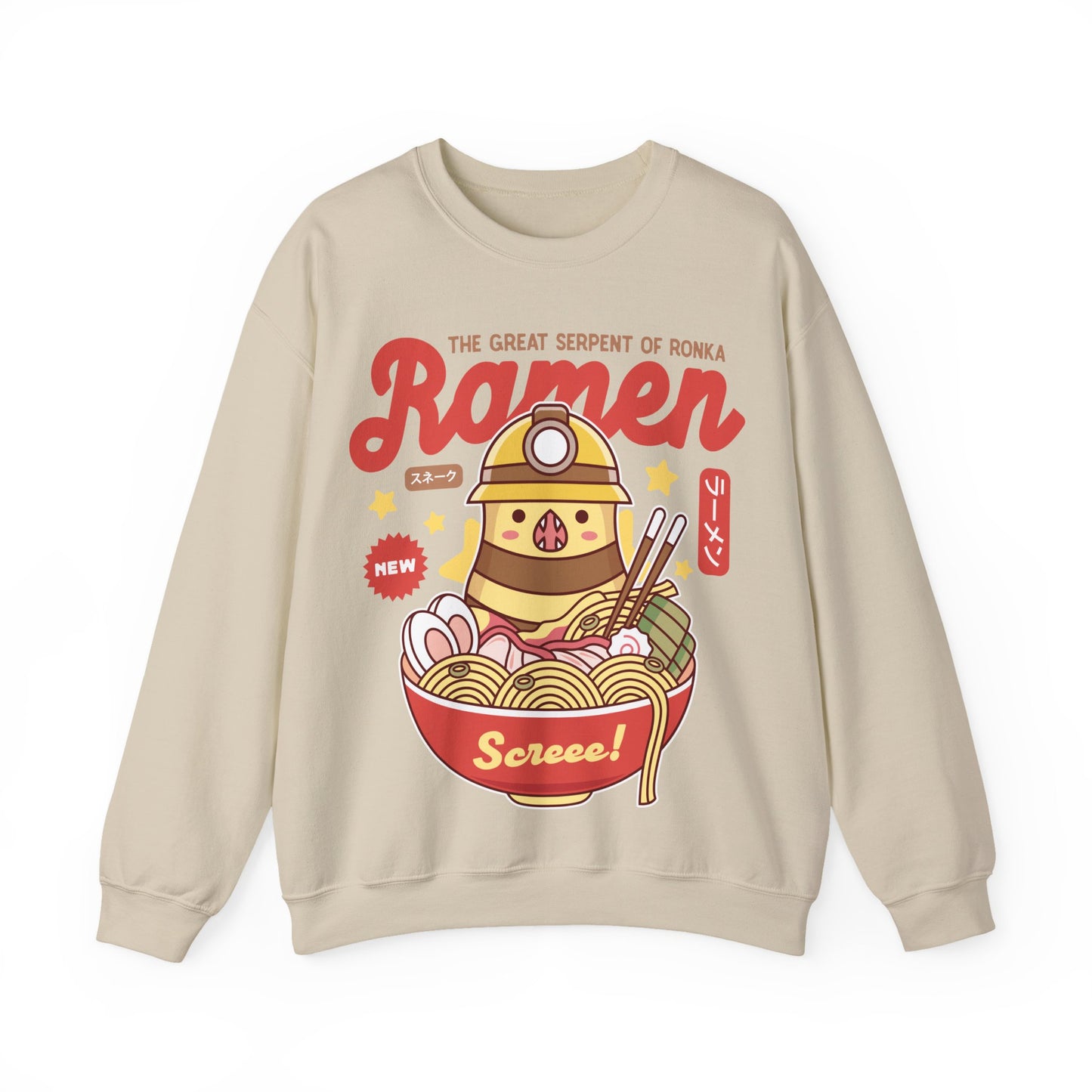 Serpent Of Ronka Ramen Unisex Crewneck Sweatshirt