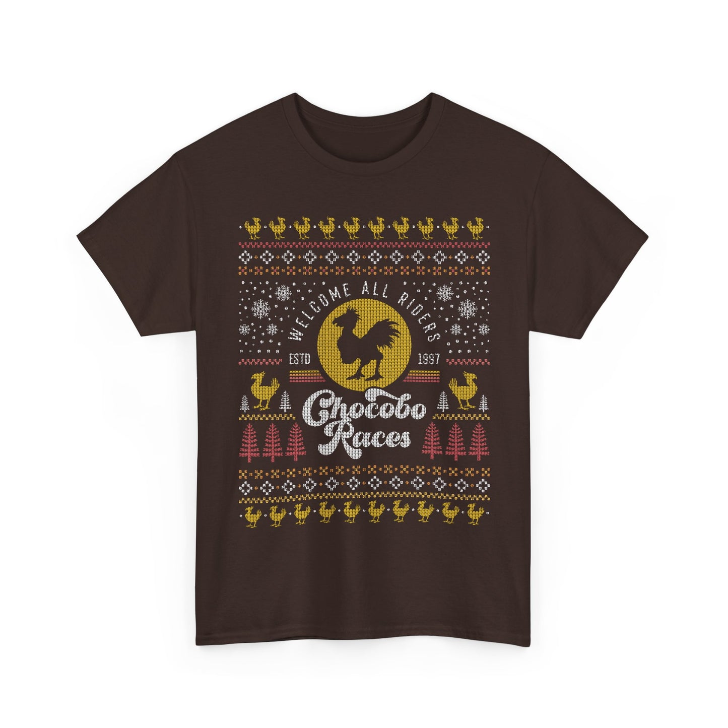 Chocobo Races Ugly Sweater Unisex T-Shirt