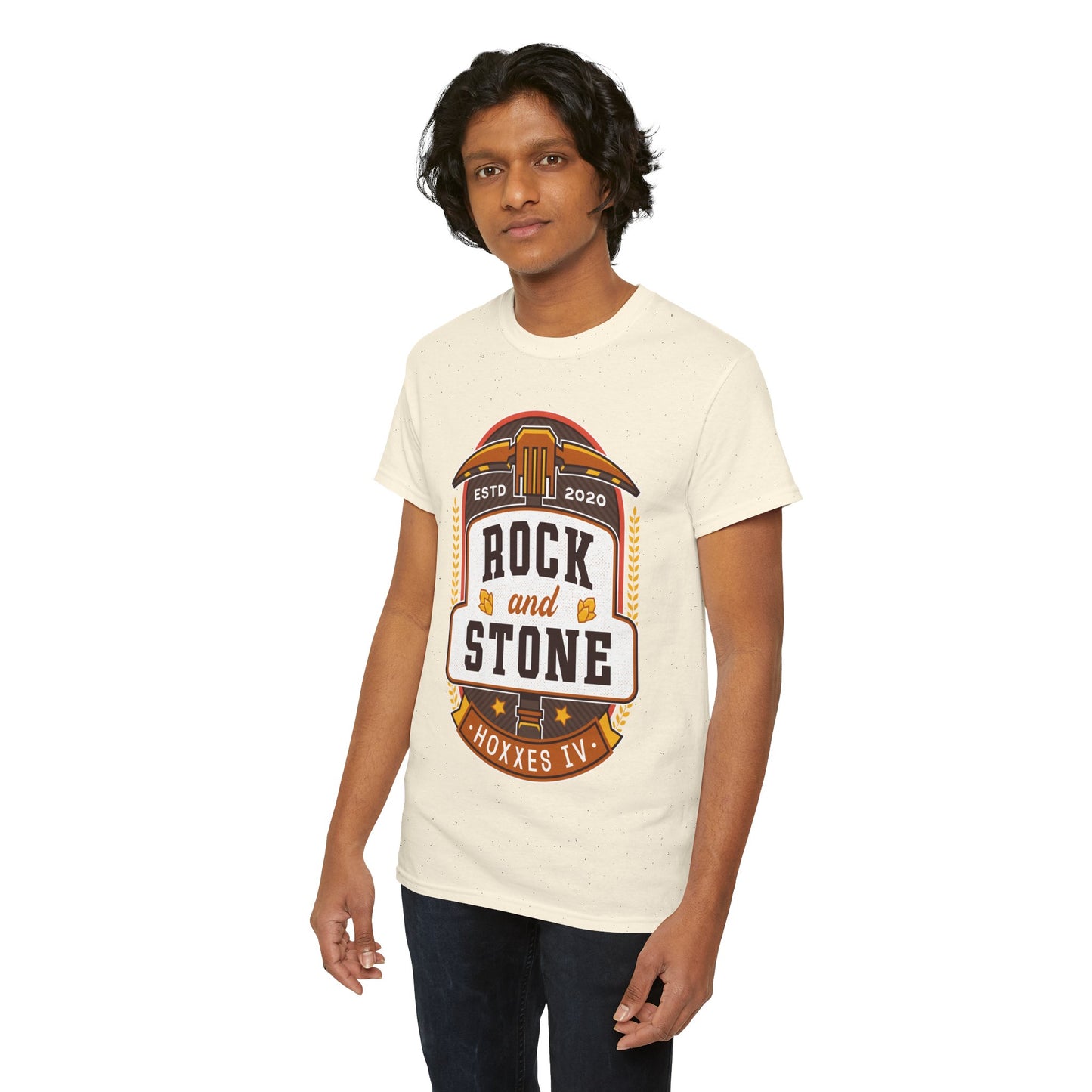 Rock And Stone Emblem Unisex T-Shirt
