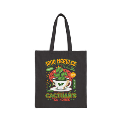 Cactuar Green Tea Emblem Tote Bag