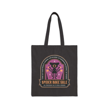 Spider Bake Sale Emblem Tote Bag