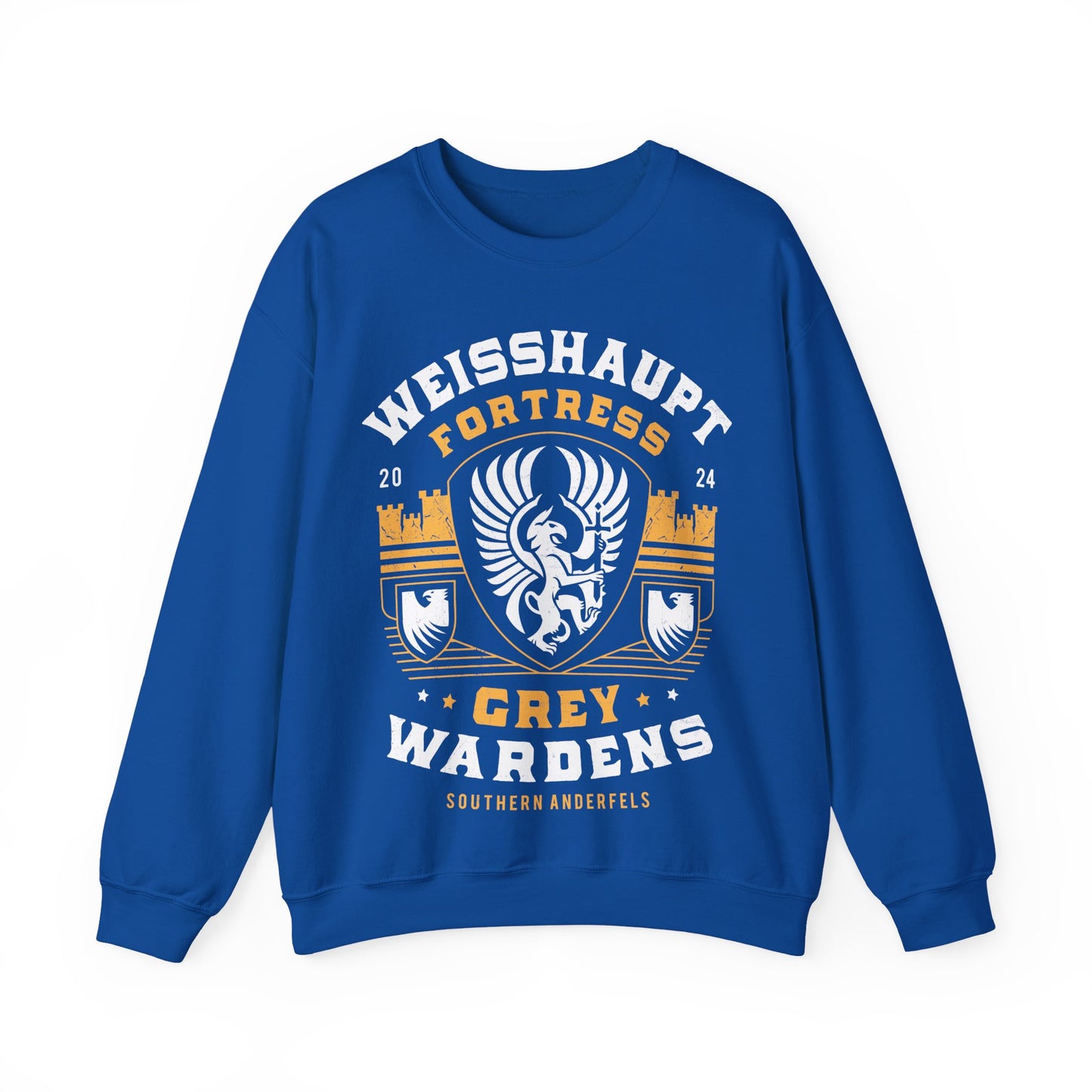 Grey Wardens Fortress Crest Unisex Crewneck Sweatshirt