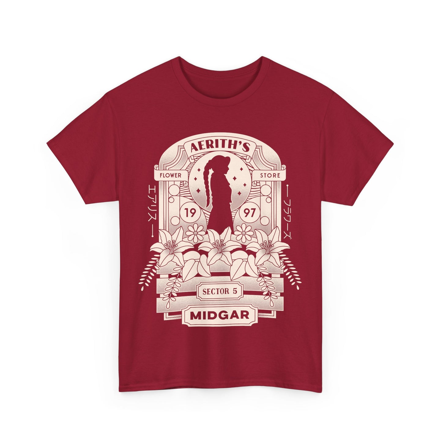 Aerith And Flowers Unisex T-Shirt