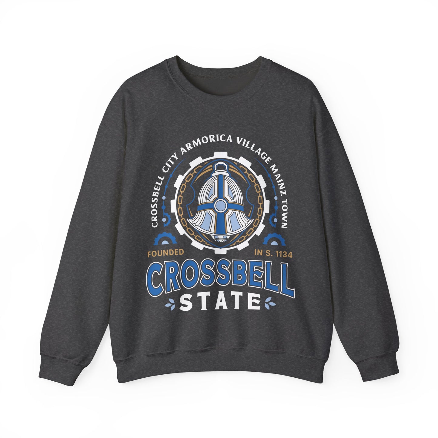Crossbell State Crest Unisex Crewneck Sweatshirt