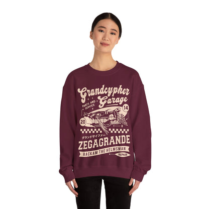 Zegagrande Garage Unisex Crewneck Sweatshirt