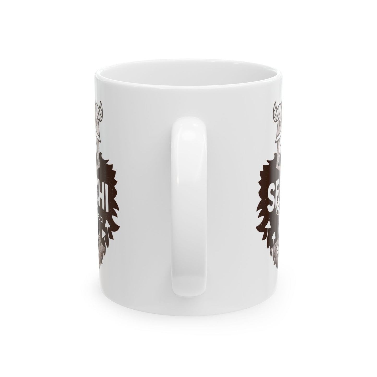 Dwarf And Mushroom Vintage Ceramic Mug