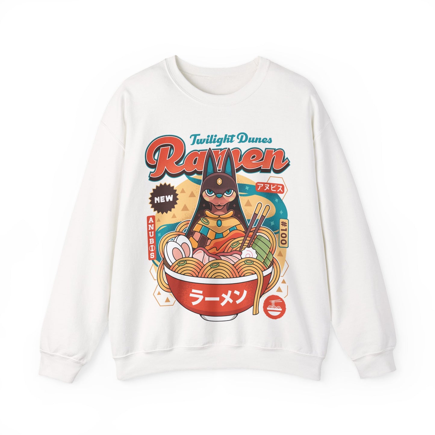 Twilight Dunes Ramen Vintage Crewneck Sweatshirt