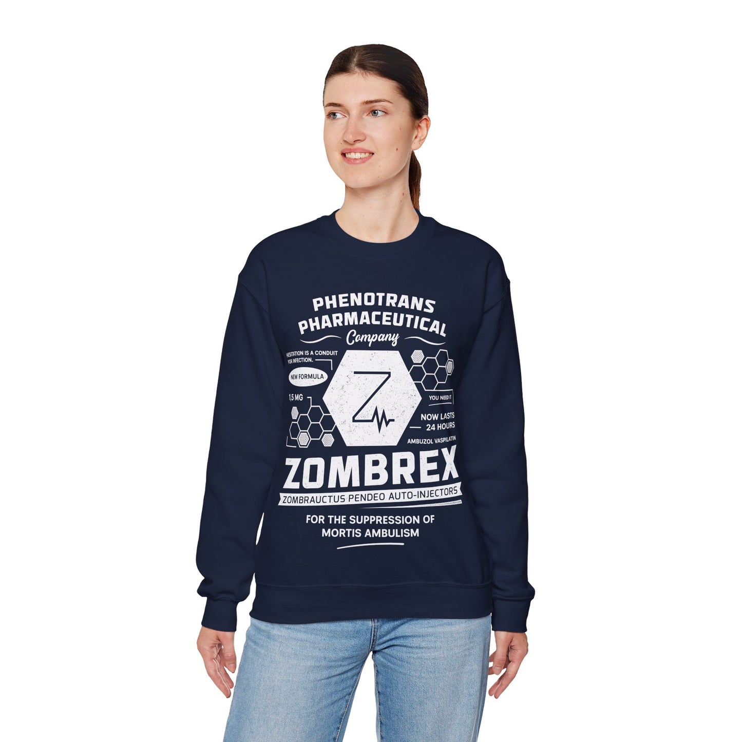 Zombrex Emblem Crewneck Sweatshirt