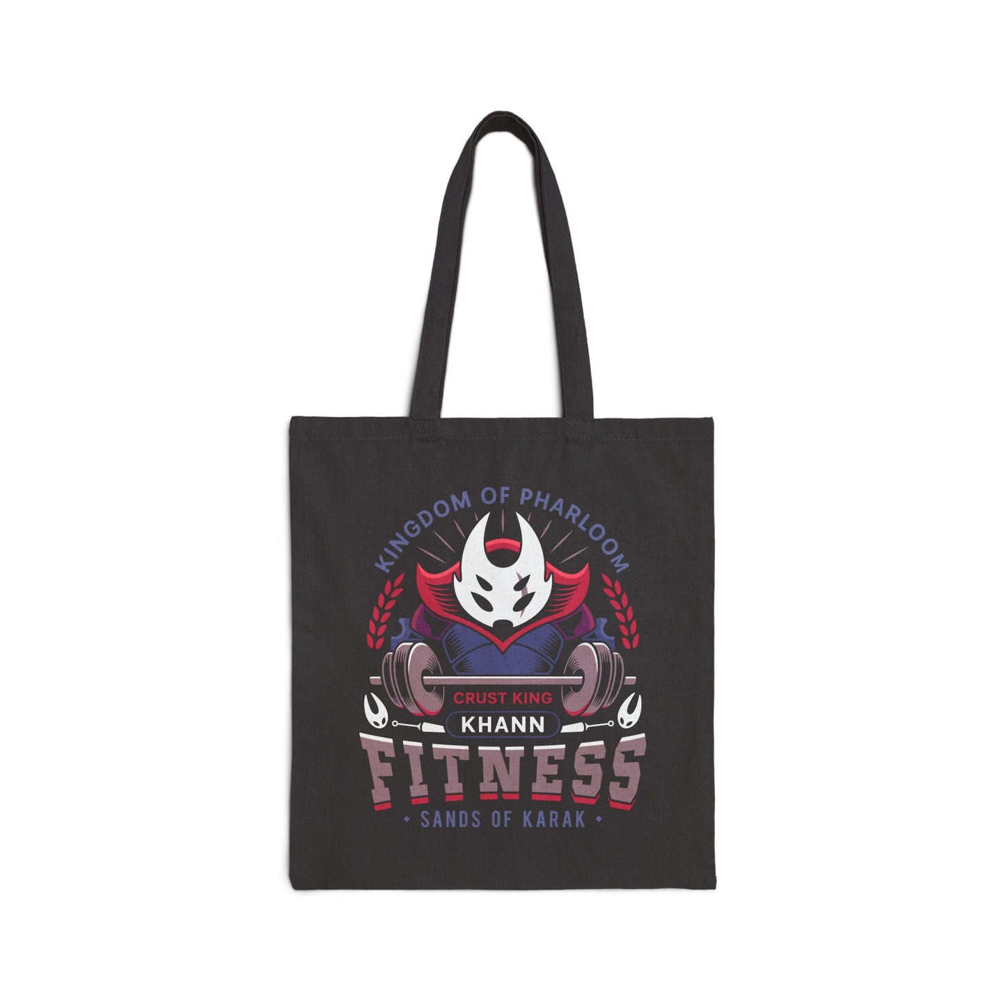 Pharloom Fitness Emblem Canvas Tote Bag