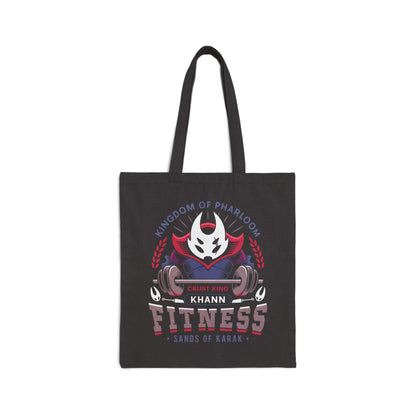 Pharloom Fitness Emblem Canvas Tote Bag