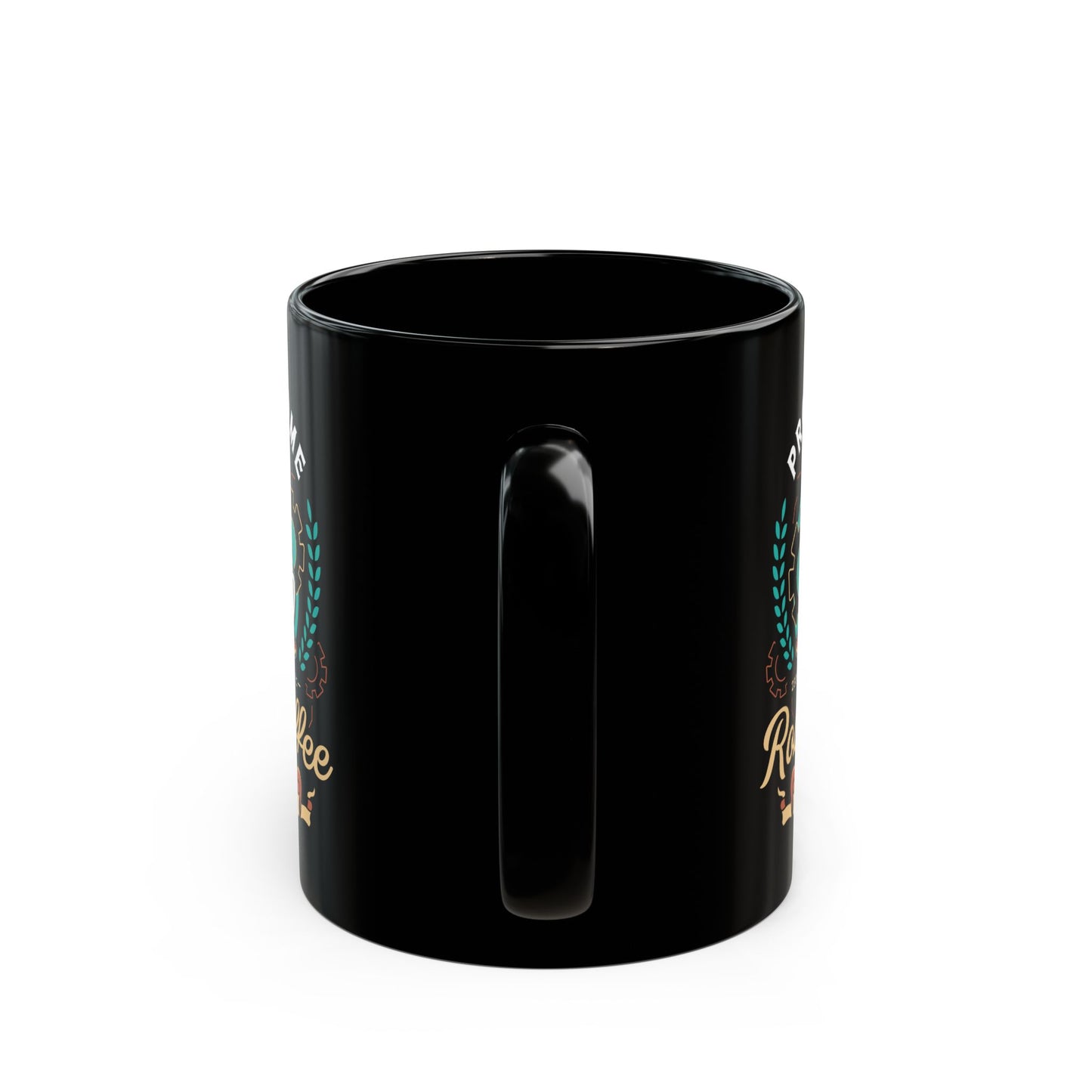 Proto Dome Robo Coffee Crest Black Mug