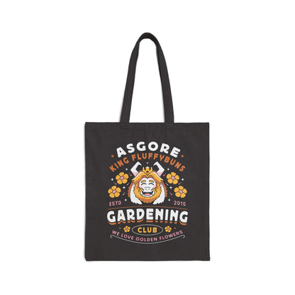 Asgore Gardening Club Cotton Canvas Tote Bag