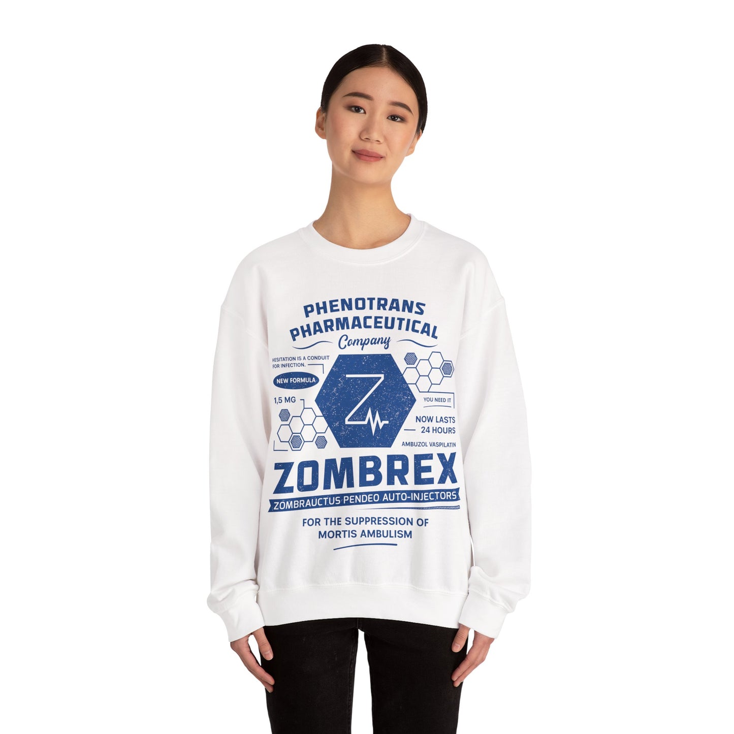 Zombrex Emblem Crewneck Sweatshirt