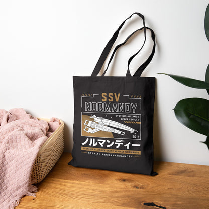 Ssv Normandy Aesthetic Cotton Canvas Tote Bag