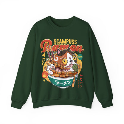 Scampuss Ramen Unisex Crewneck Sweatshirt