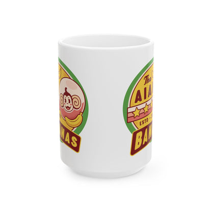 Aiai Bananas Emblem Ceramic Mug