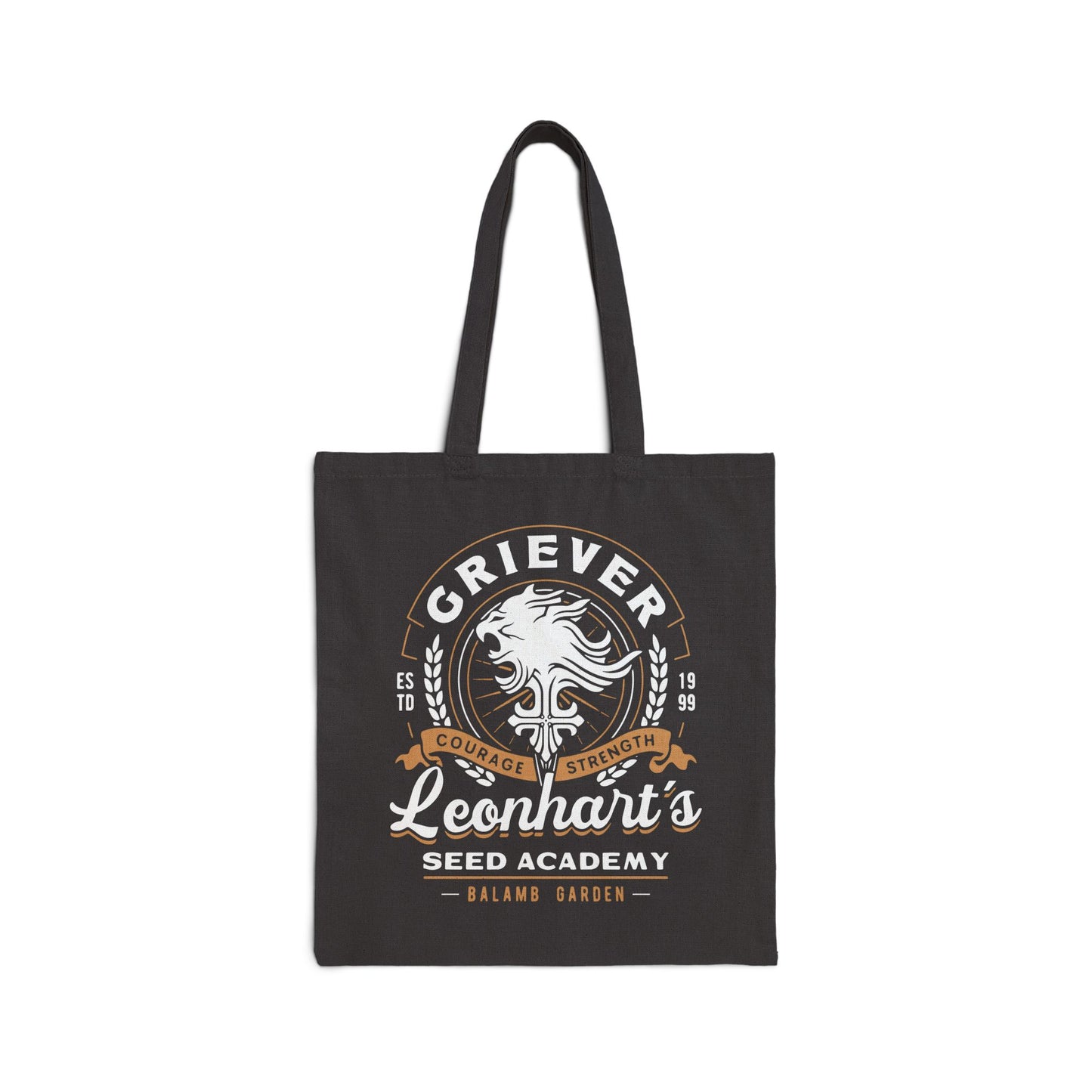 Squall Seed Academy Vintage Canvas Tote Bag