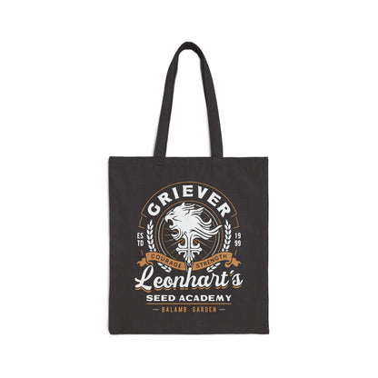 Squall Seed Academy Vintage Canvas Tote Bag