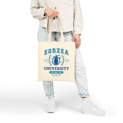 Eorzea University Cotton Canvas Tote Bag