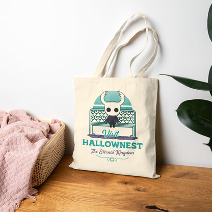 Visit Hallownest Emblem Canvas Tote Bag
