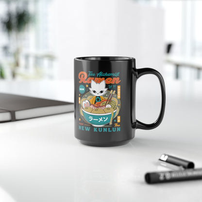 The Mysterious Alchemist Ramen Black Mug