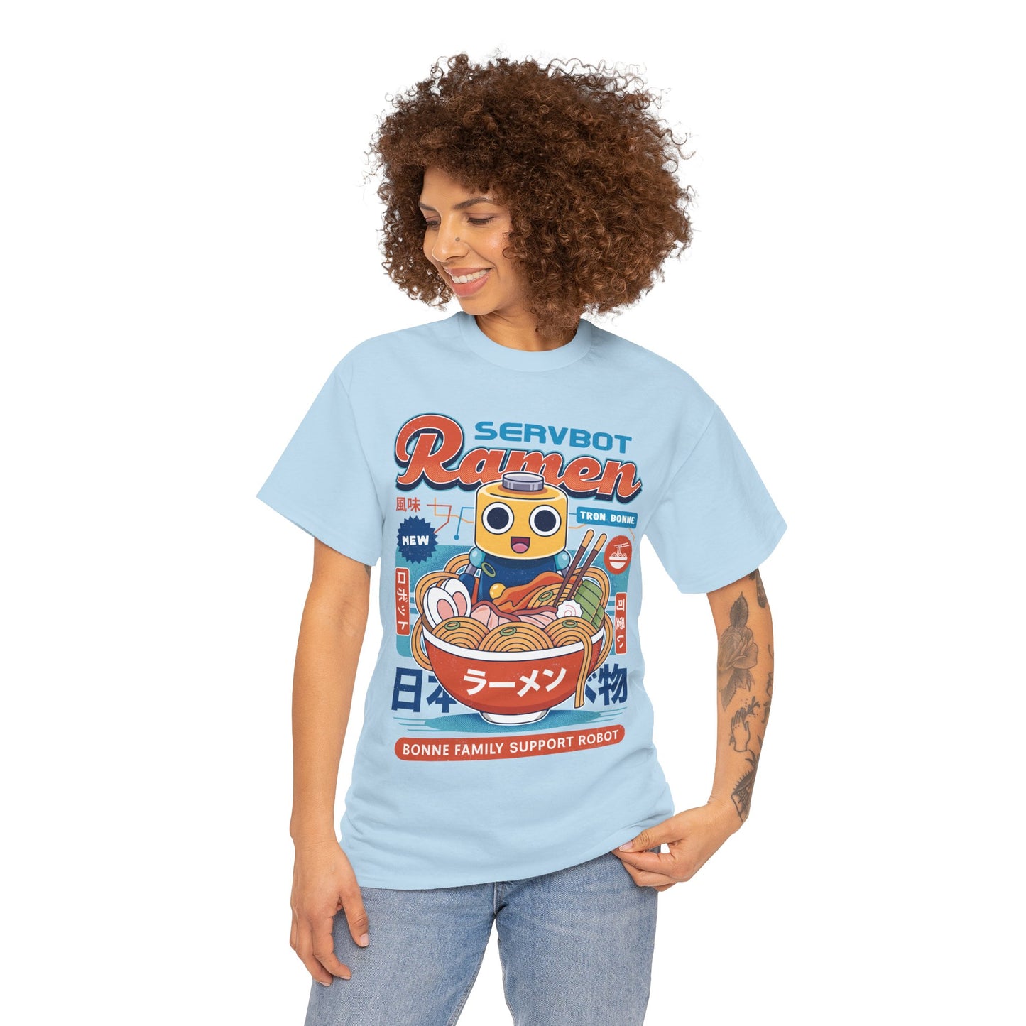 Servbot Ramen Vintage Unisex T-Shirt