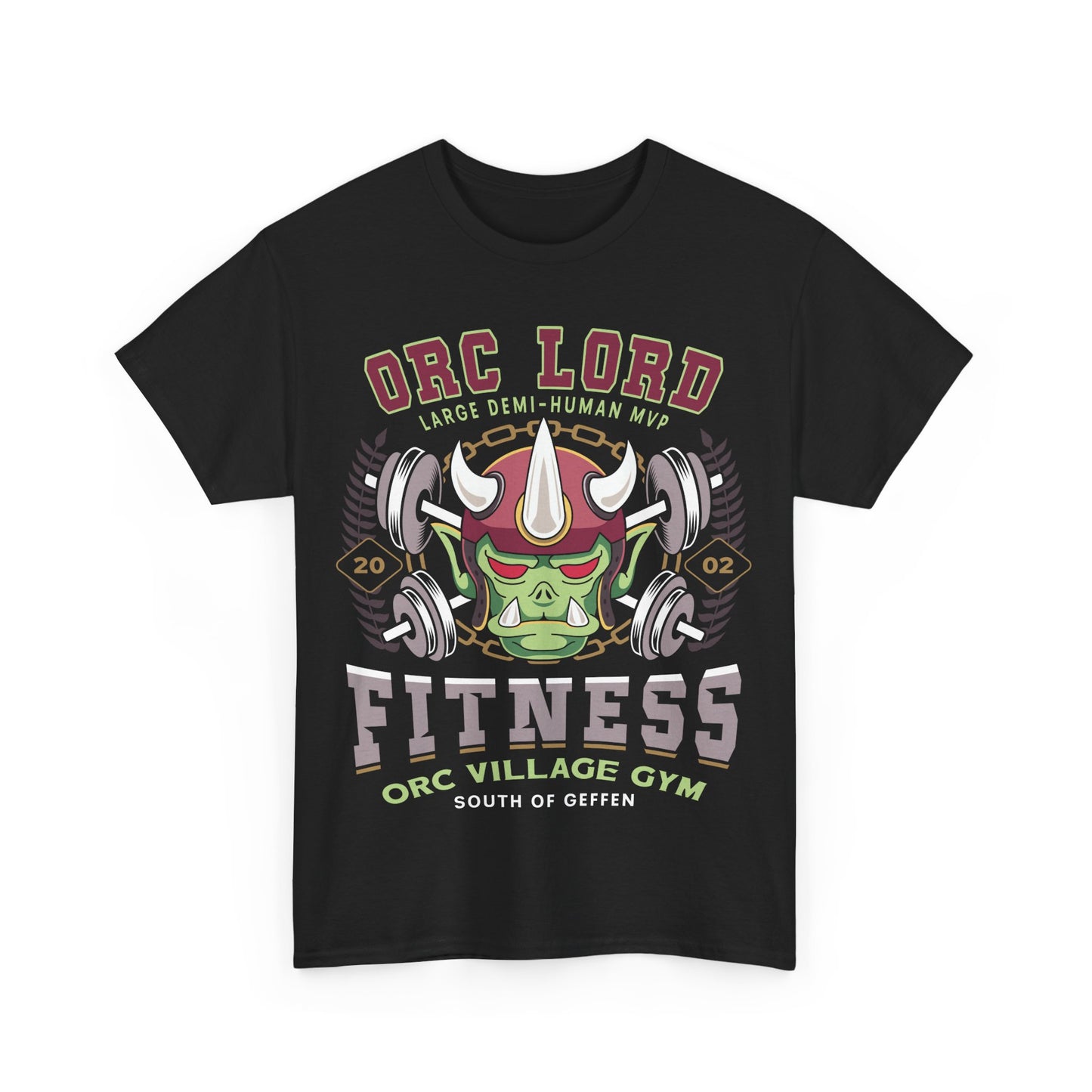 Geffen Orc Village Fitness Unisex T-Shirt