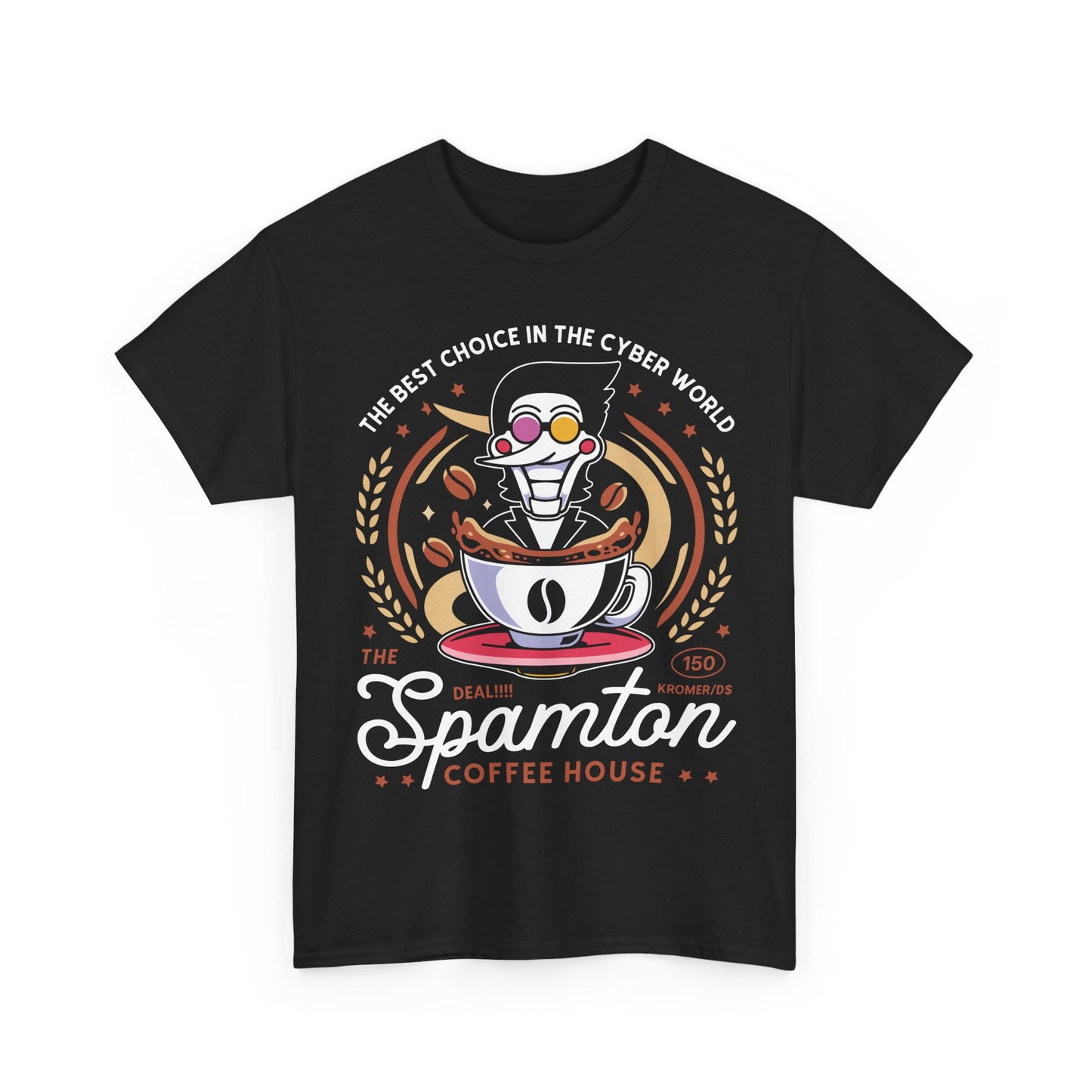 Spamton Coffee Emblem Unisex T-Shirt