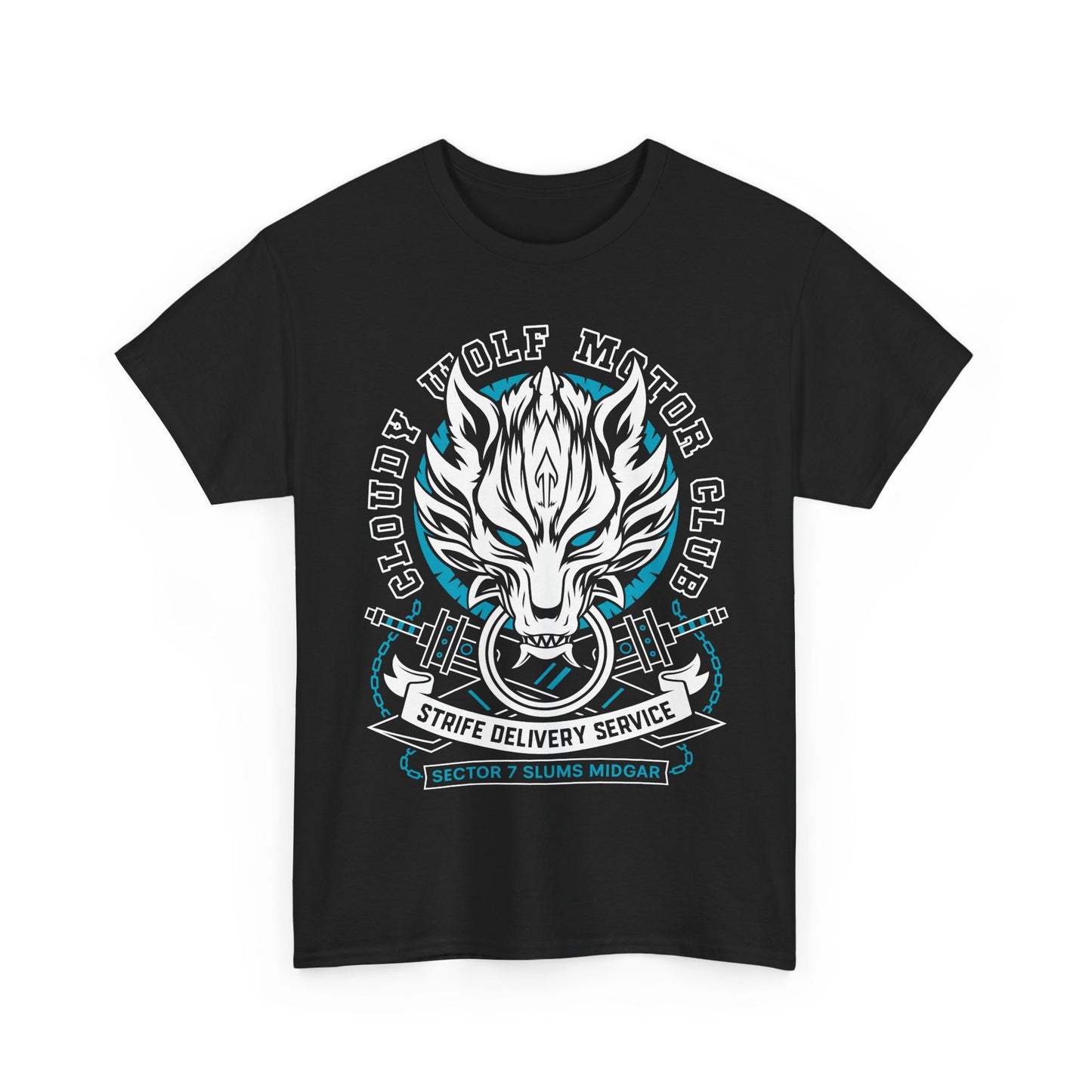 Cloudy Wolf Midgar Motor Unisex T-Shirt