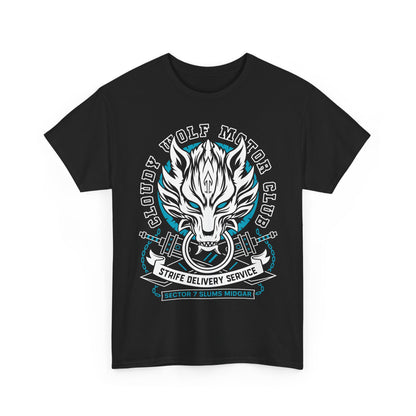 Cloudy Wolf Midgar Motor Unisex T-Shirt