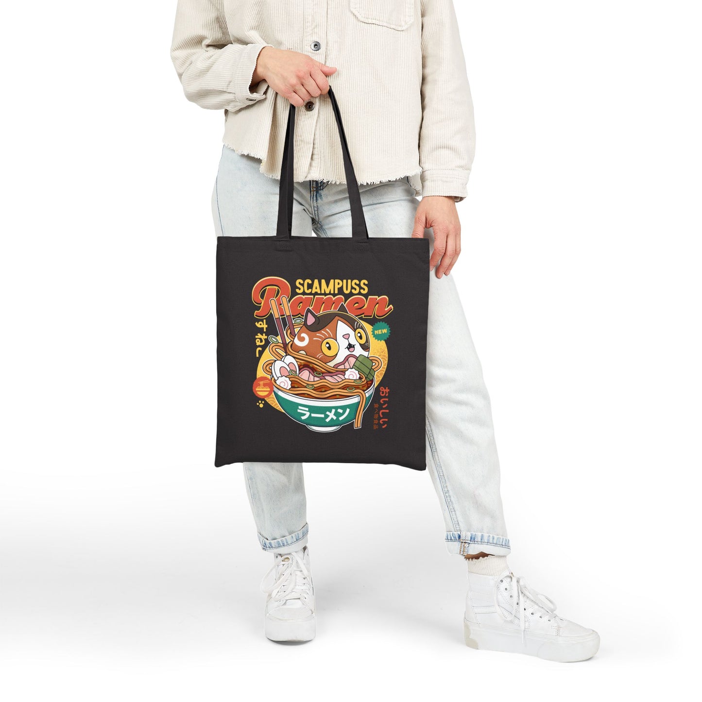 Scampuss Ramen Canvas Tote Bag