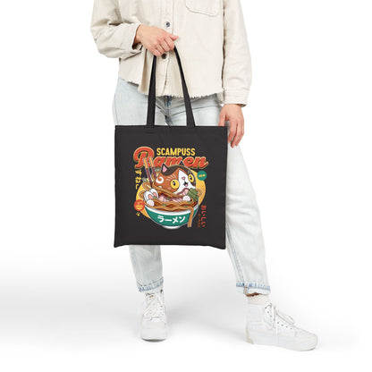 Scampuss Ramen Canvas Tote Bag