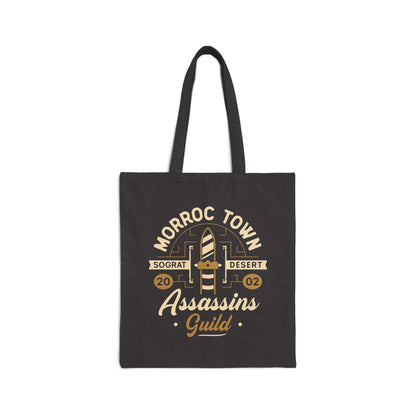 Morroc Oasis Town Guild Canvas Tote Bag