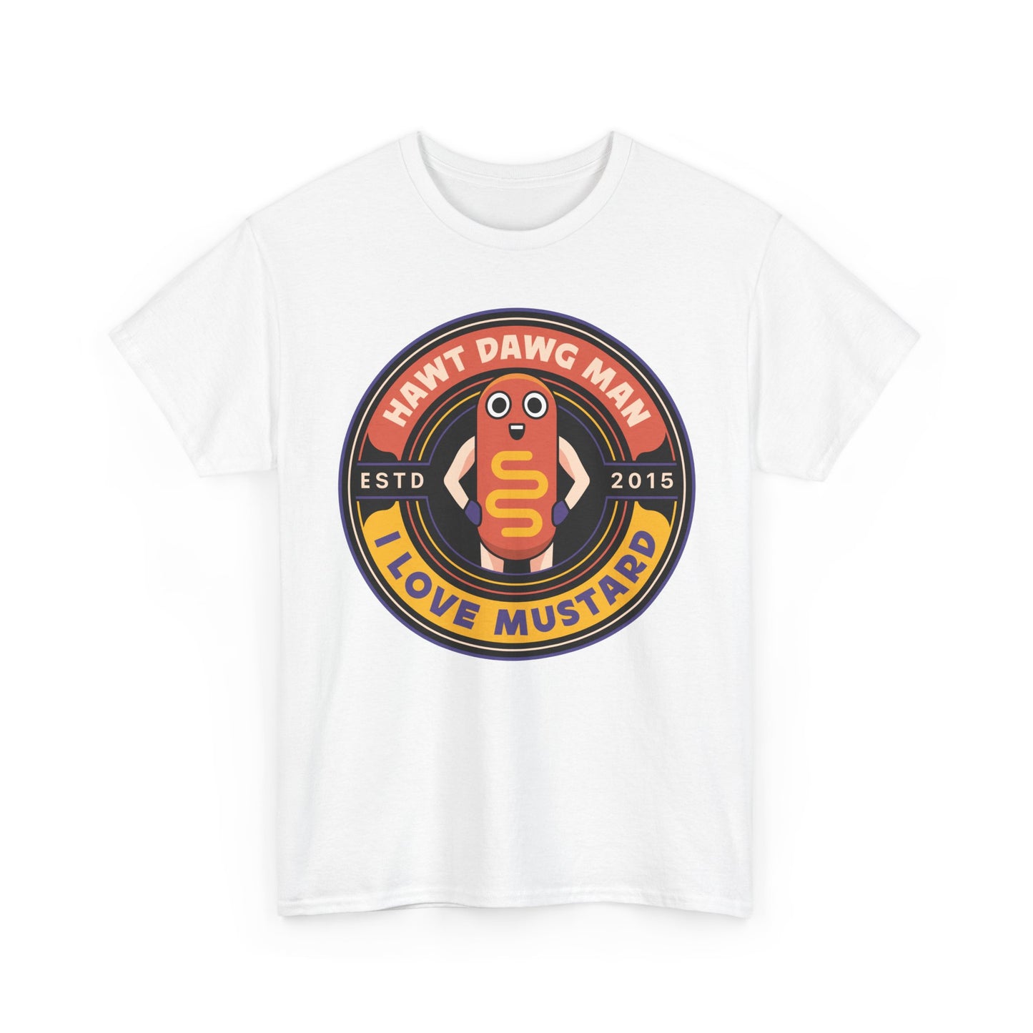 Hawt Dawg Man Emblem Unisex T-Shirt