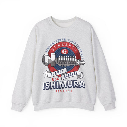 Ishimura Vintage Emblem Unisex Crewneck Sweatshirt