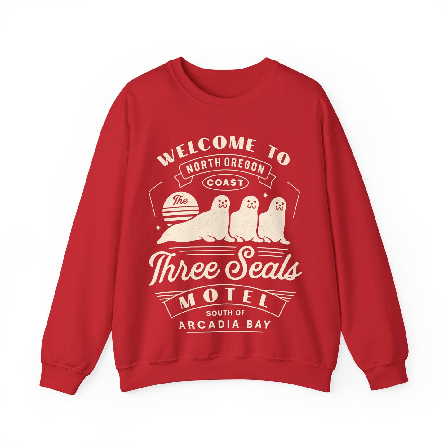 Three Seals Motel Emblem Unisex Crewneck Sweatshirt