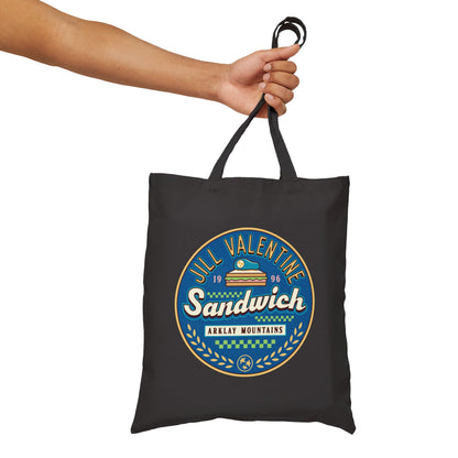 Jill Valentine Sandwich Canvas Tote Bag